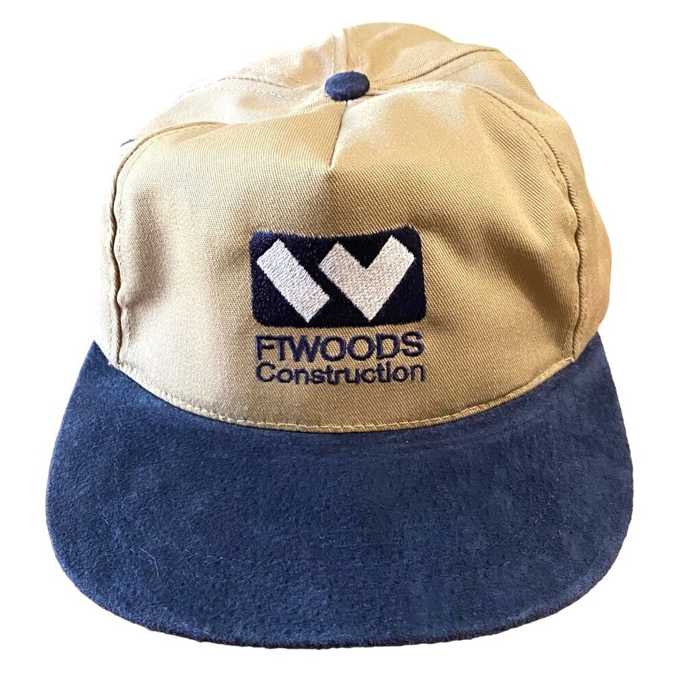 FTWOODS Construction Adjustable Strap‎ Hat Business Advertising Mens Cap